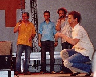Wise Guys beim Kirchentag Hannover 2005